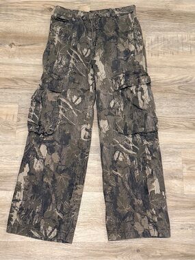 Green Realtree Camo Cargo Pants